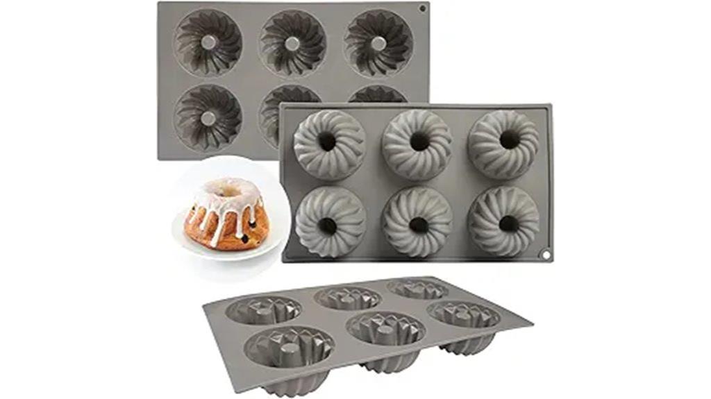 mini bundt cake set