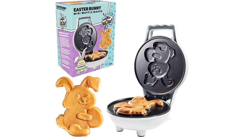 mini bunny waffle maker
