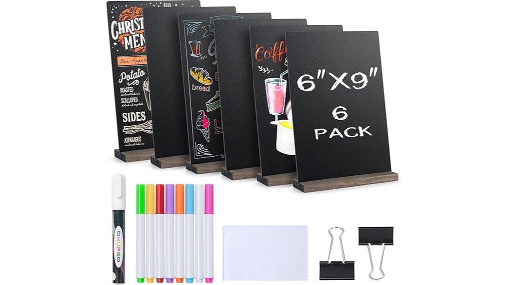 mini vintage chalkboard signs