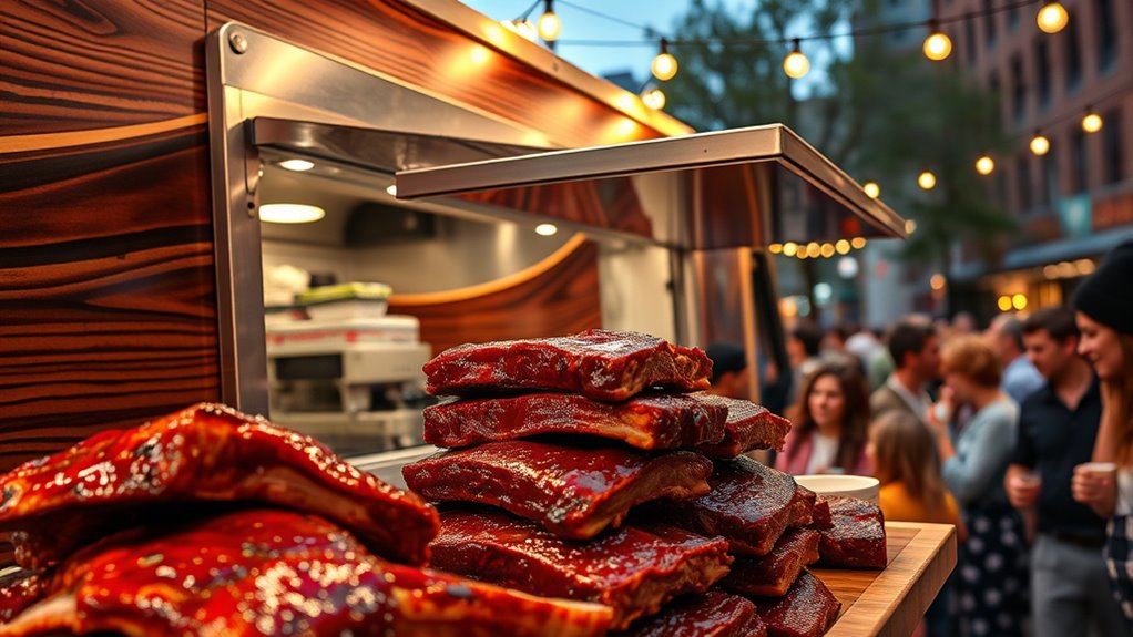 mobile authentic bbq catering