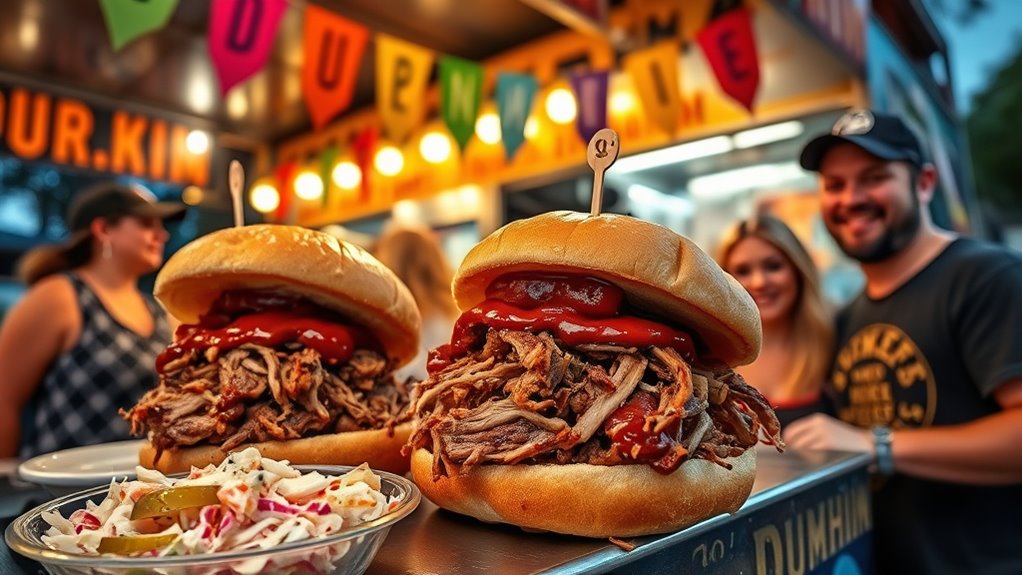 mobile barbecue catering experience