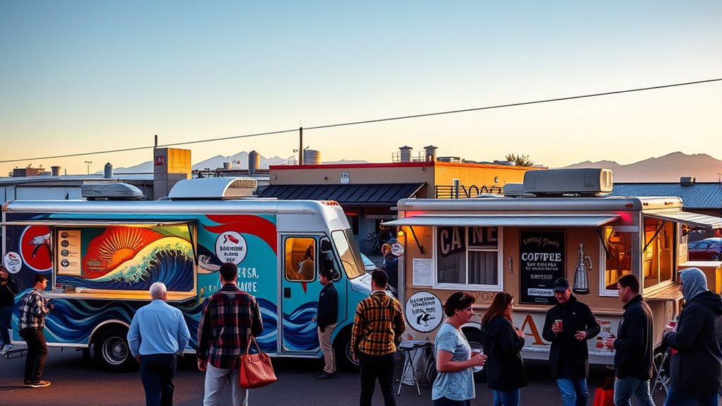 mobile coffee trucks thrive outdoors