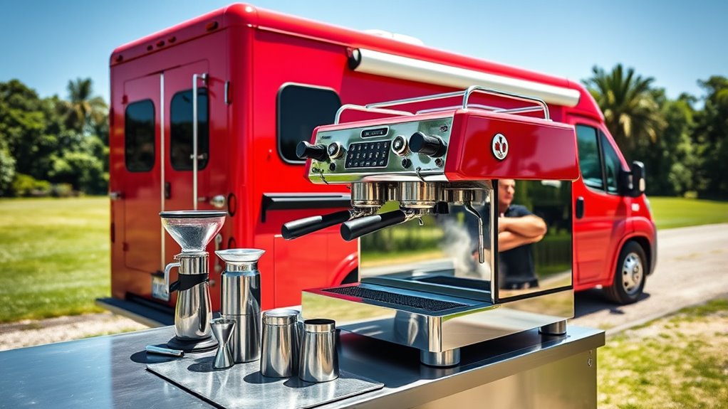 mobile espresso truck essentials