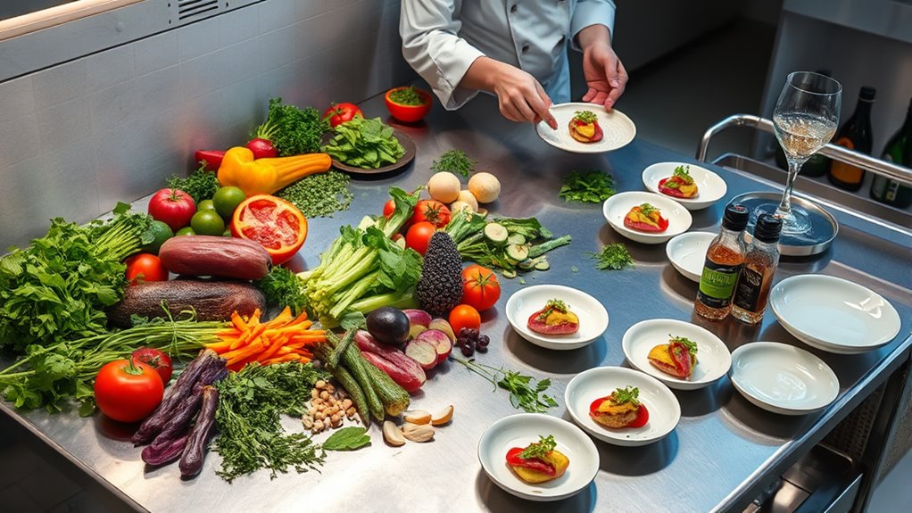 mobile gourmet kitchen menu