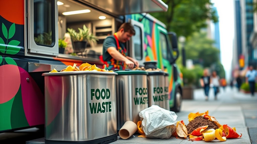 mobile kitchen compost management
