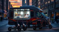 mobile kitchen delivery optimization