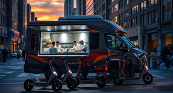mobile kitchen delivery optimization