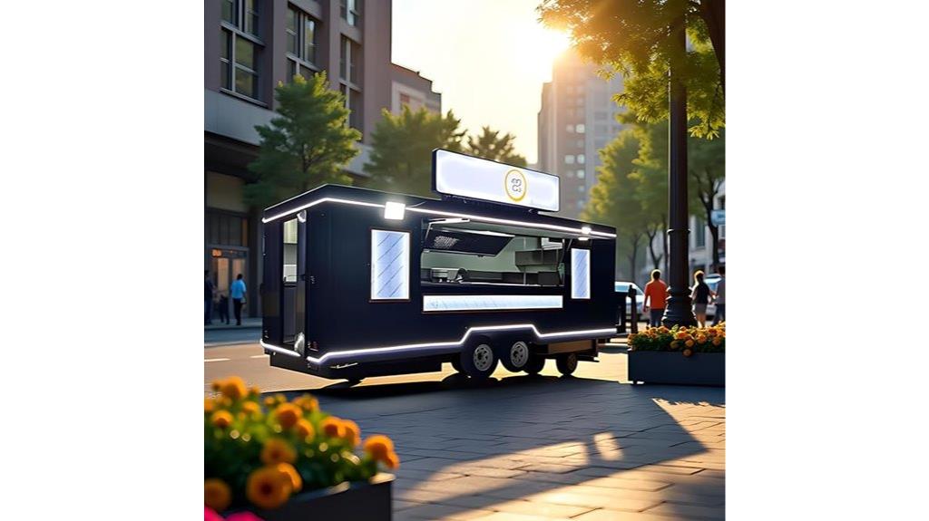 mobile kitchen food trailer