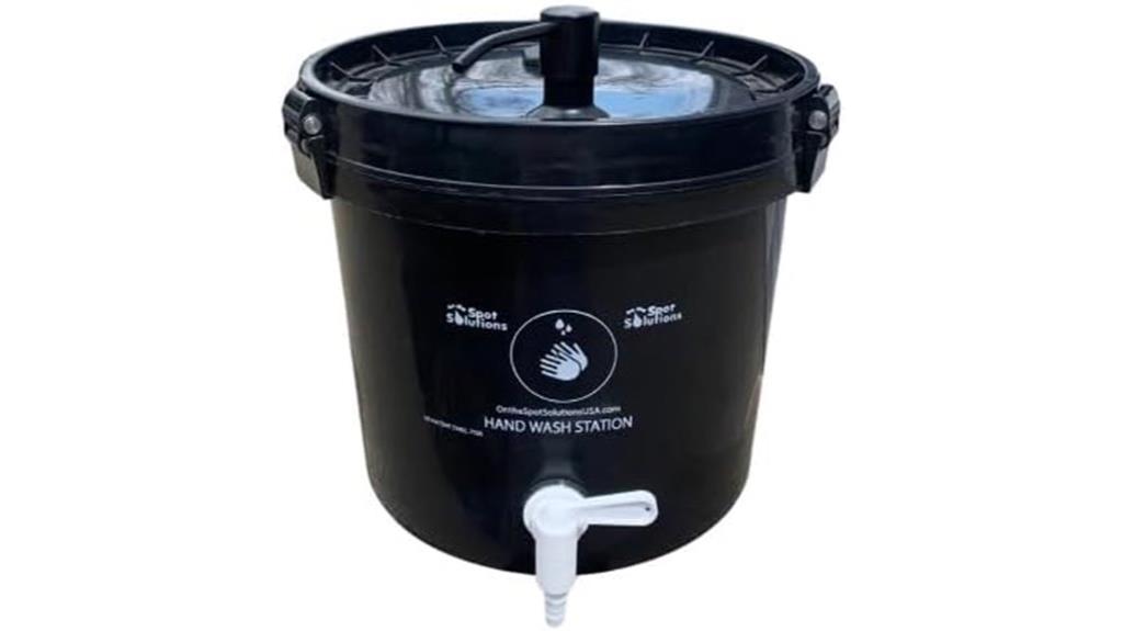 mobile outdoor hand wash