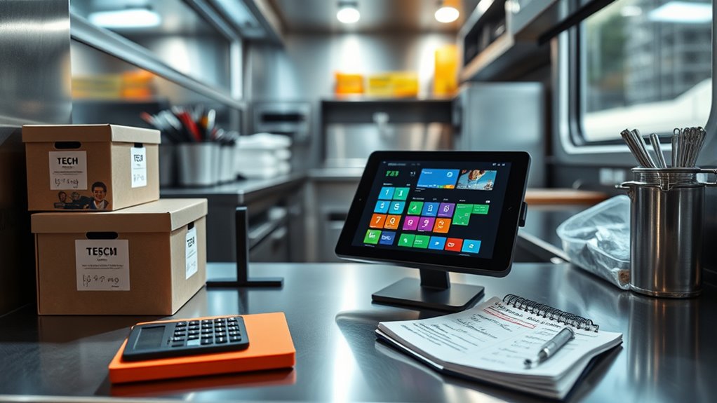 mobile payment and inventory management