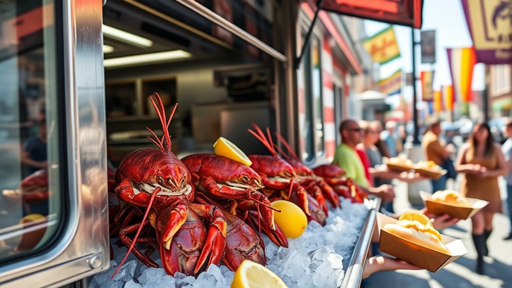 mobile seafood service challenges