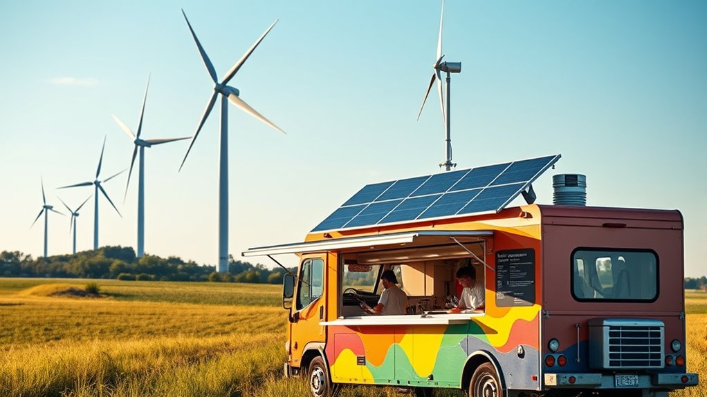 mobile wind energy optimization
