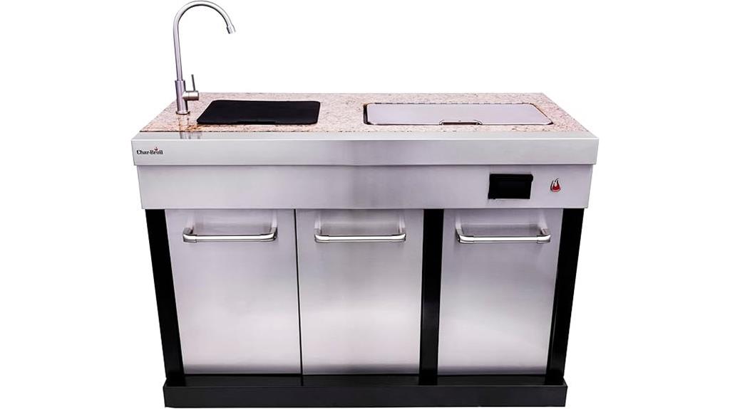 modular outdoor kitchen