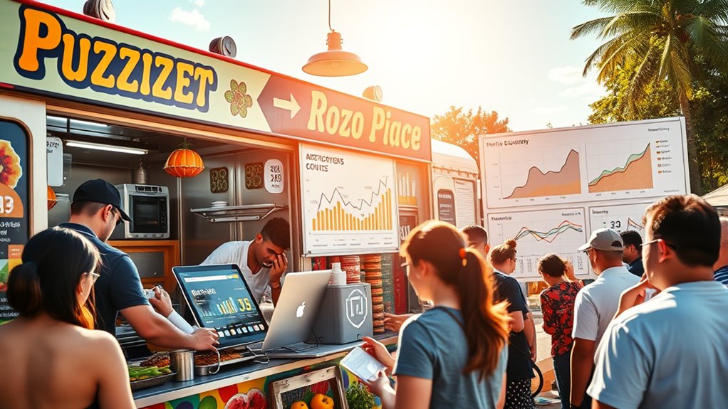 monitor food truck performance