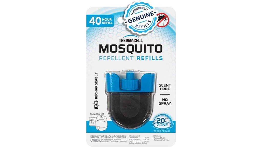 mosquito repeller refills supplies