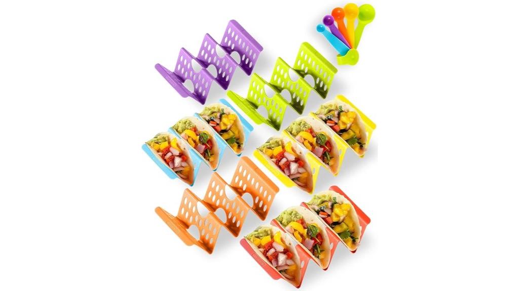 multiple taco holder sets