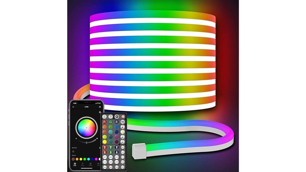 neon rope lights control