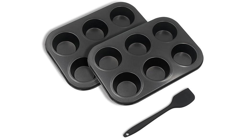 non stick muffin pan set