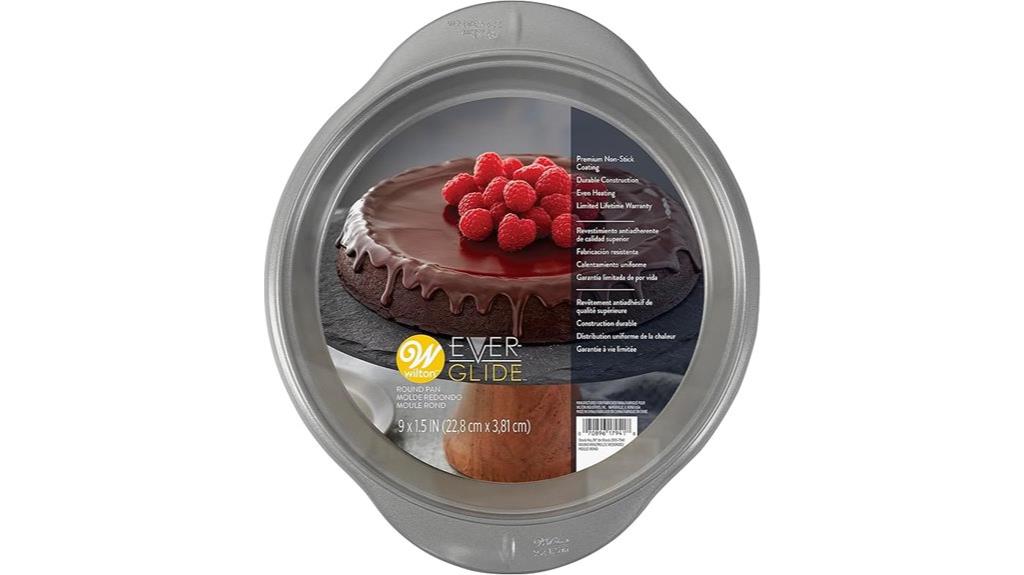 non stick round baking pan