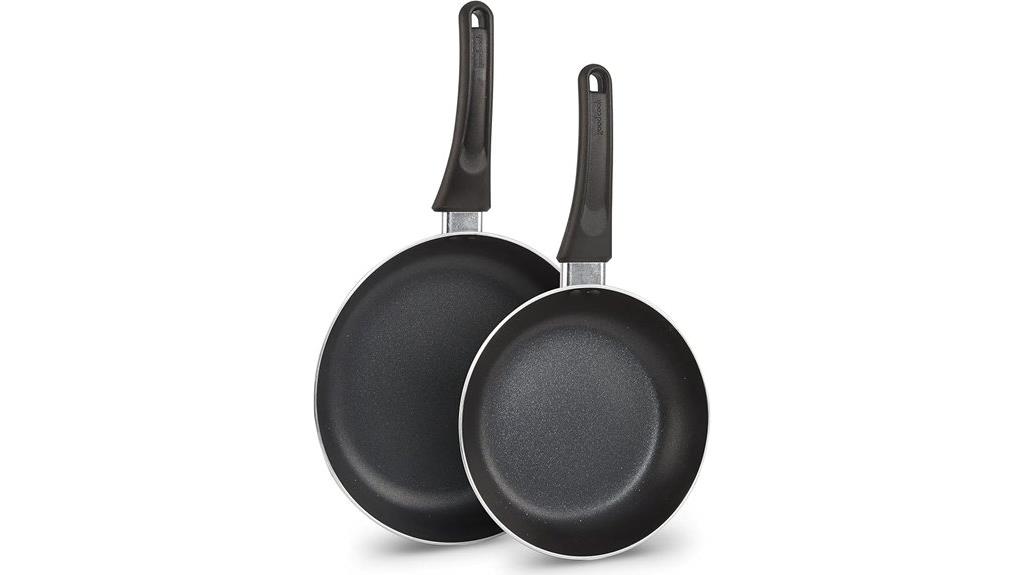 nonstick aluminum frying set