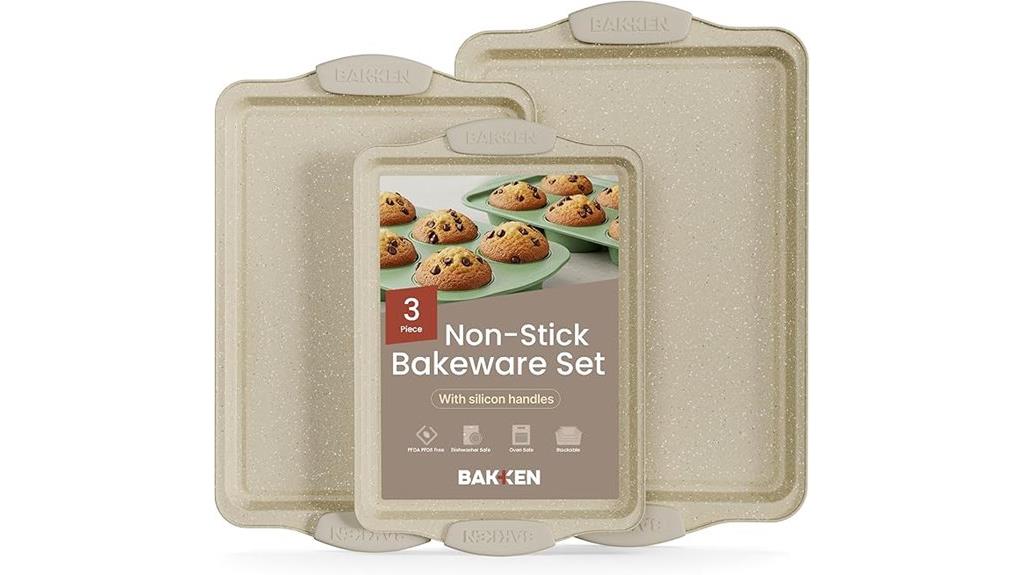 nonstick baking cookie sheets