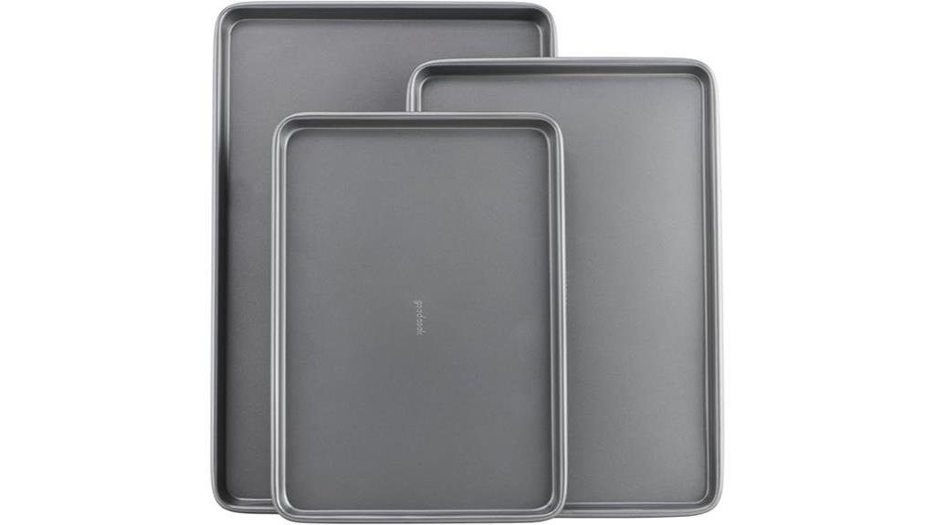 nonstick carbon steel baking set