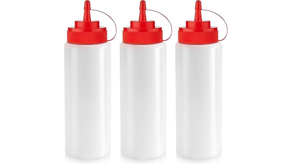 norcalway 12oz squeeze bottles