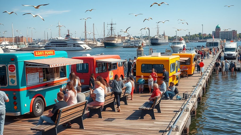 norfolk food truck locations and events