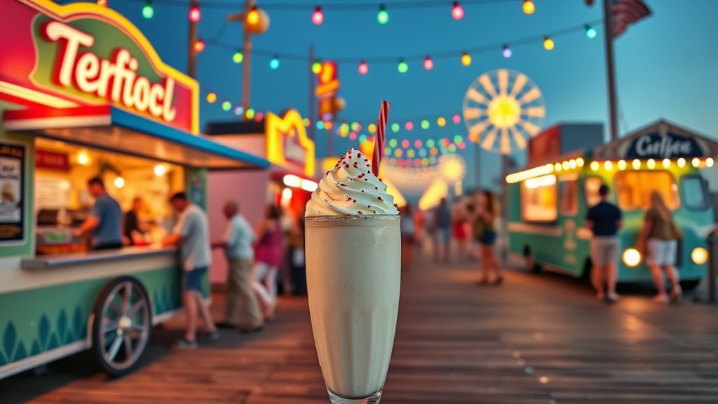 nostalgic seaside food trucks