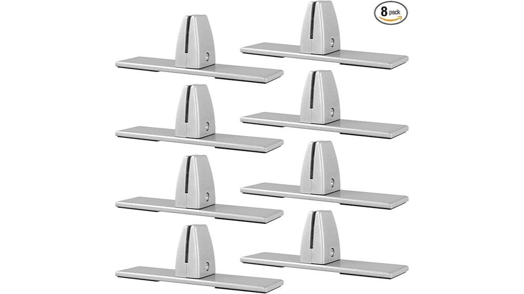 office desk divider clamps
