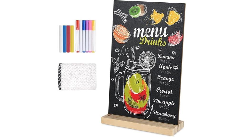 one pack chalkboard sign