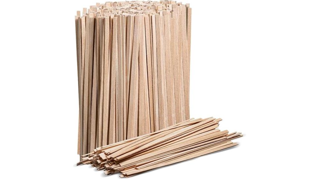 one thousand wooden coffee stirrers