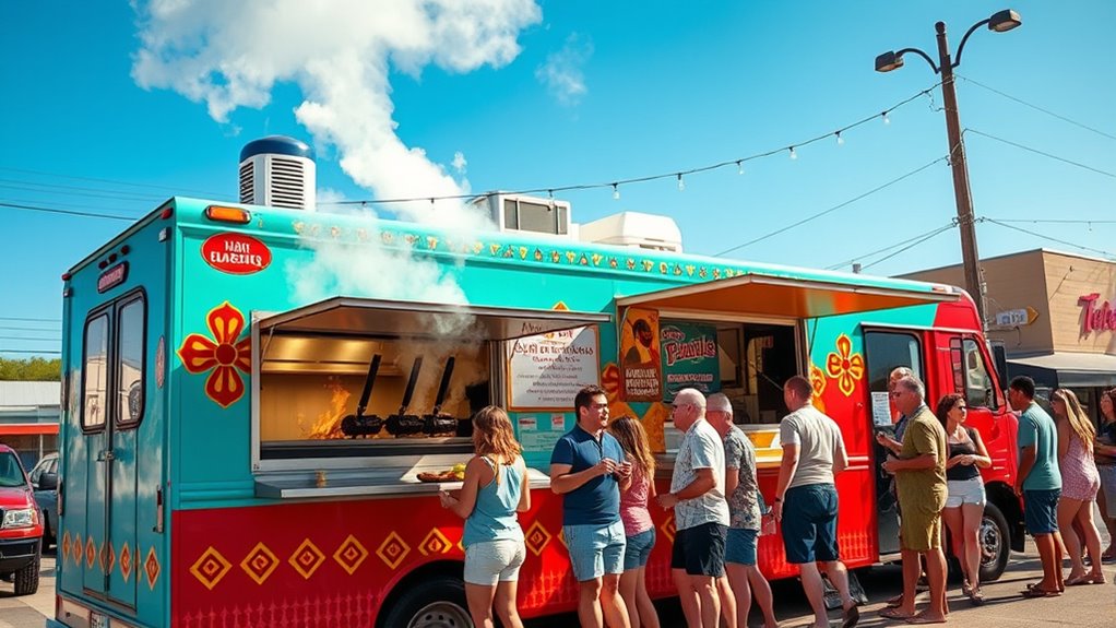 open a laredo food truck