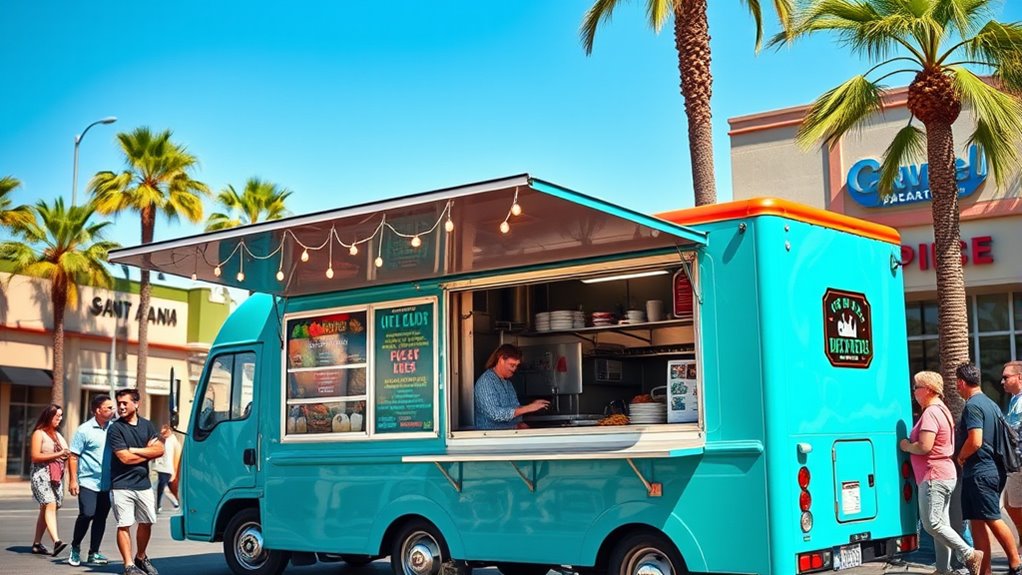 open a santa ana food truck