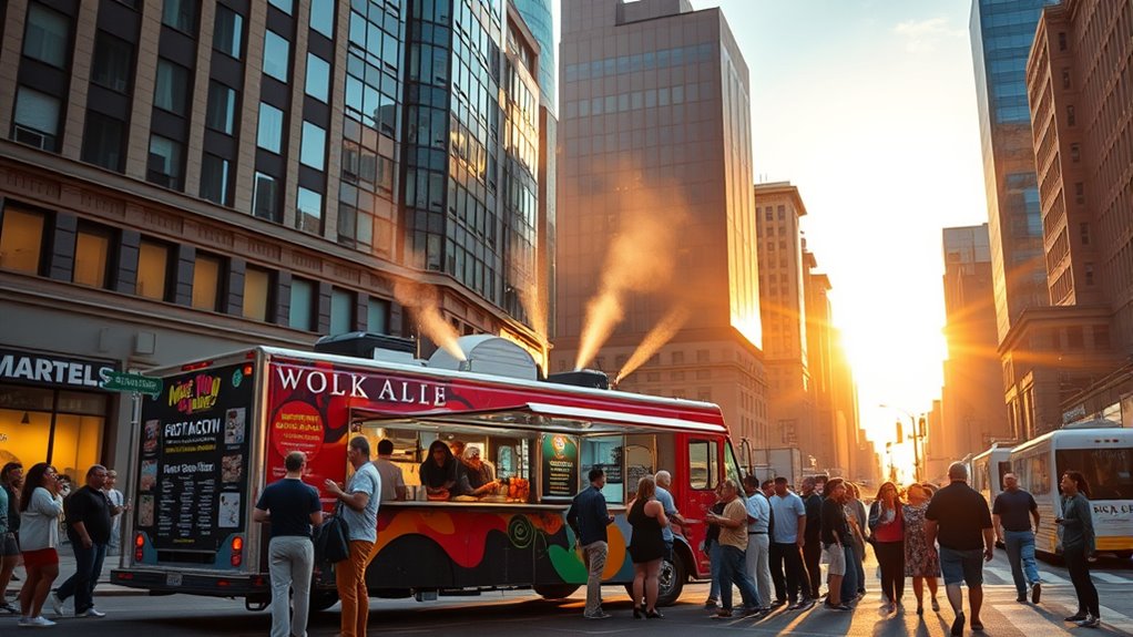 optimal food truck location strategies