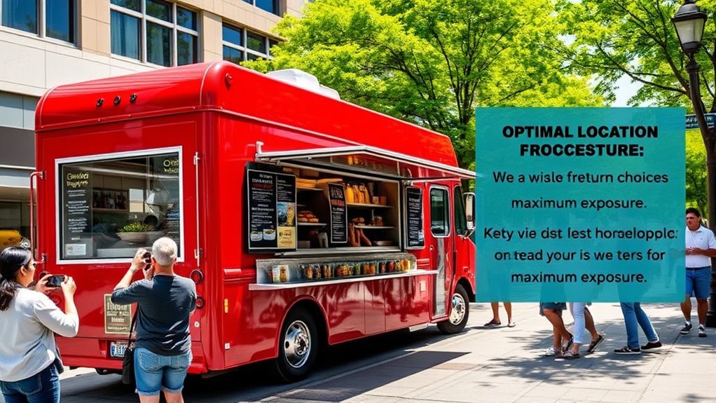optimal food truck location strategy