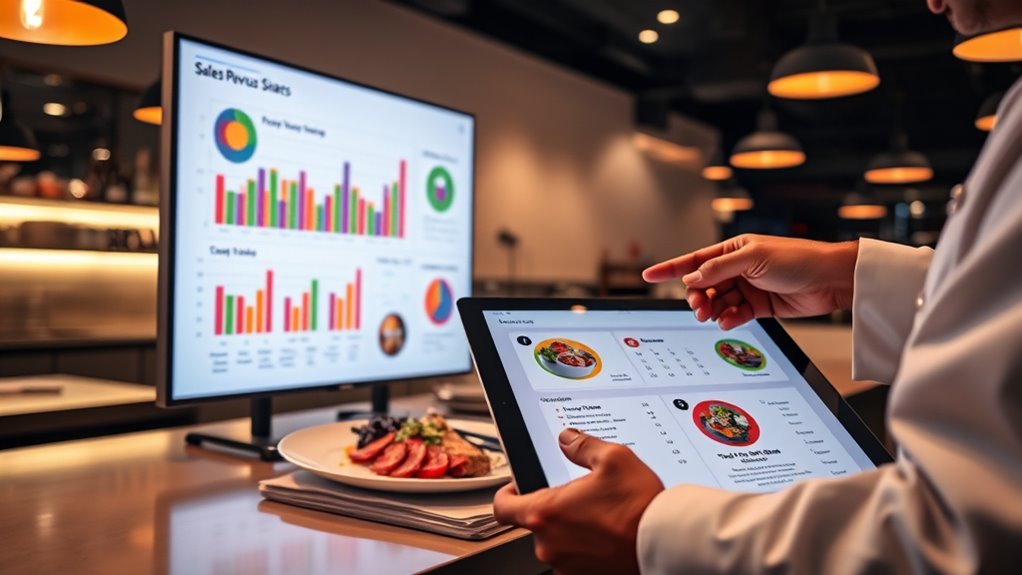 optimize menu based on sales