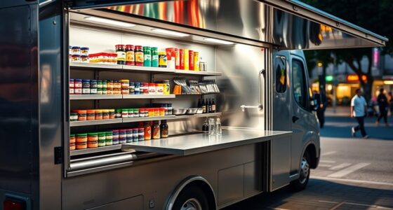 optimize mobile food storage