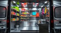 optimize mobile food storage