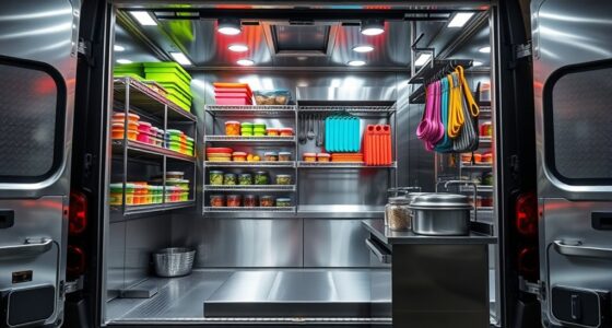 optimize mobile food storage
