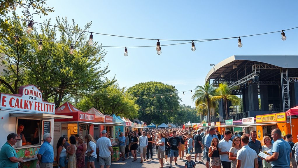organizing food truck events