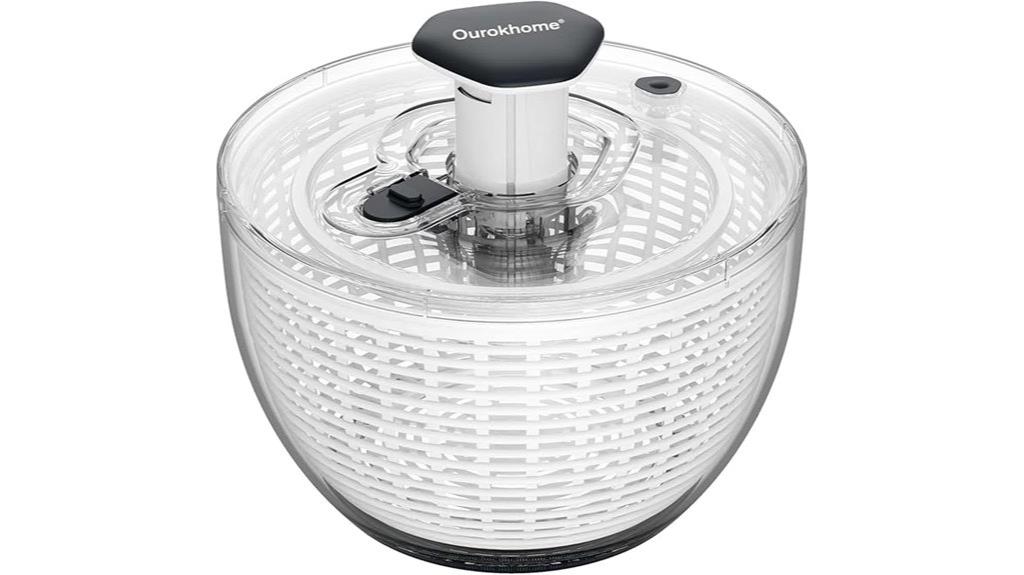 ourokhome 6 3qt salad spinner