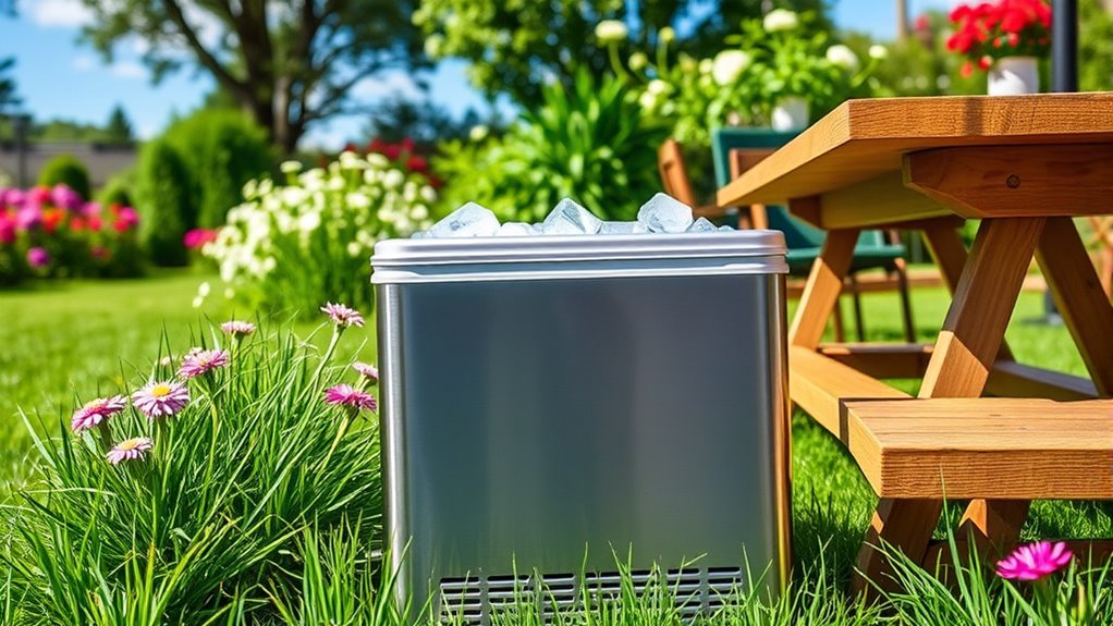 outdoor ice maker considerations