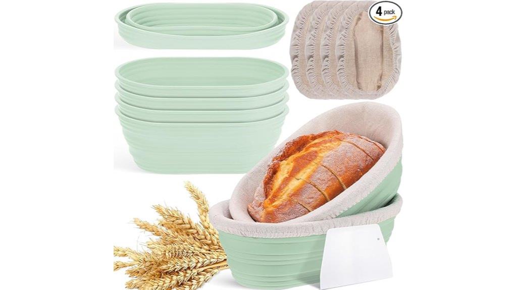 oval bread proofing baskets