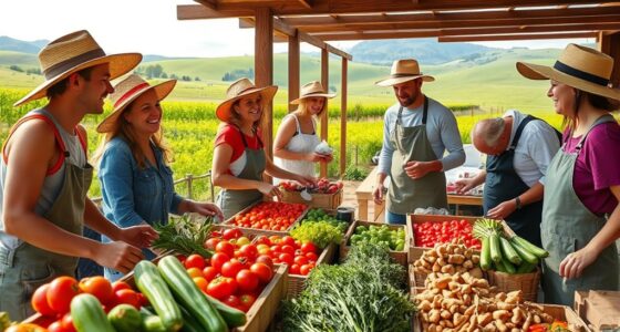 partnering with local farmers
