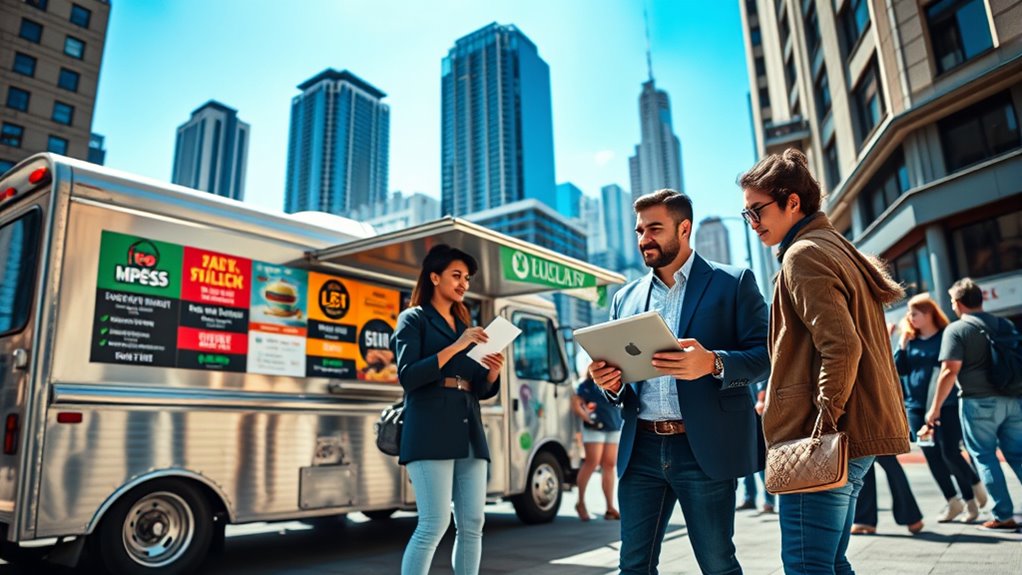 partnerships fund food truck startup