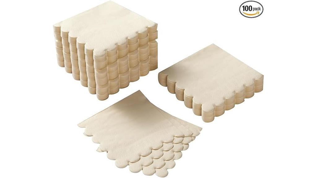 party napkins 100 pack