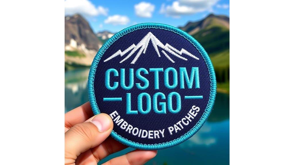 personalized embroidered logo patches