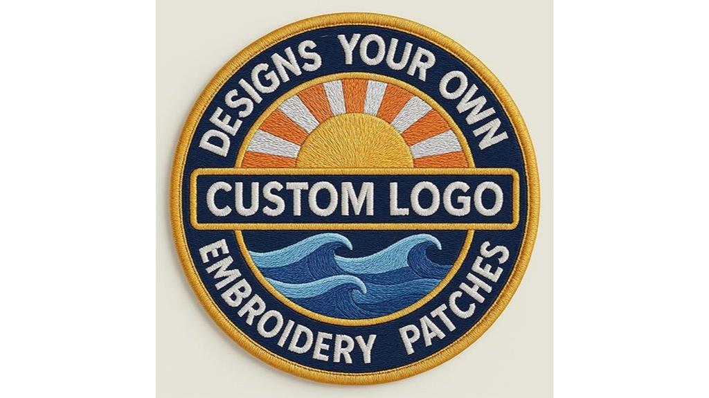 personalized embroidered logo patches