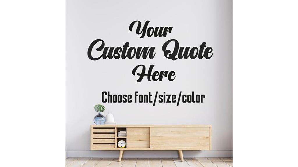 personalized wall vinyl decal